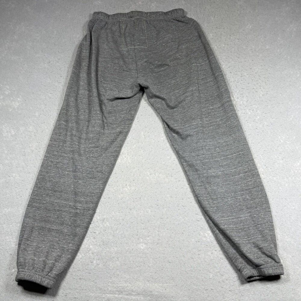 Aviator Nation Heart Sweatpant Jogger M Grey Cotton Blend Relaxed Drawstring - Picture 9 of 12